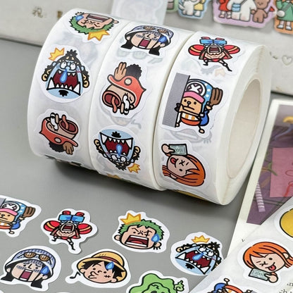 One Piece Cute Anime Stickers Roll